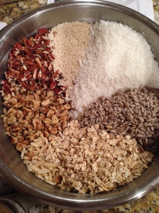 Seeds, nuts, oats